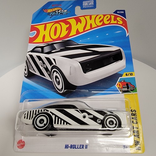 Hot Wheels Hi-Roller II 2025 – Voiture Collector Art Cars, Boîte D'origine