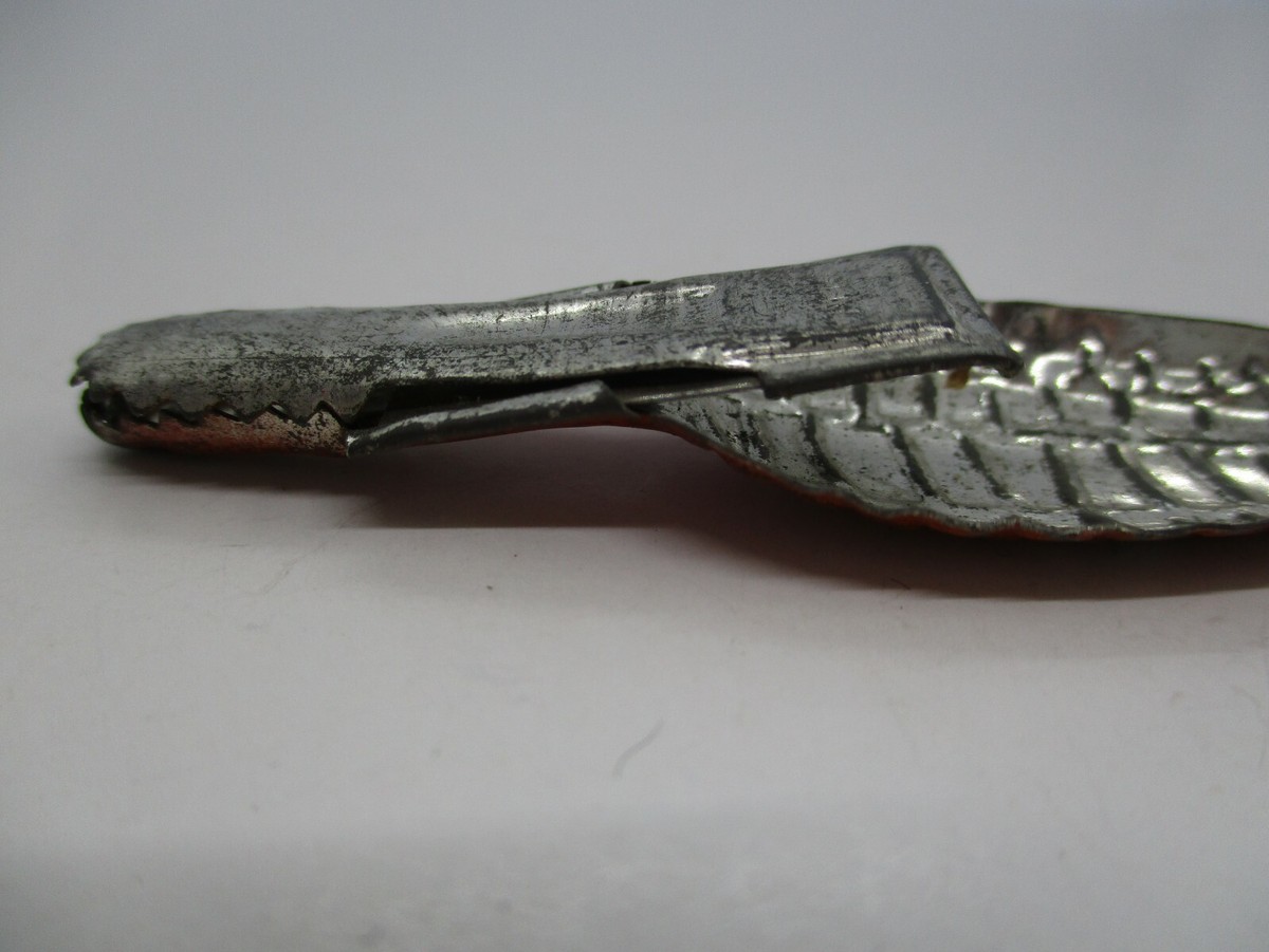 Jouet En Tôle Crocodile – Tin Toy Mécanique, Vintage, Gris