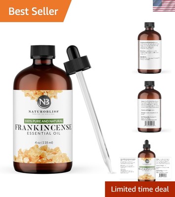100% Pure Frankincense Essential Oil 4 fl. oz - Therapeutic Grade Aromatherapy