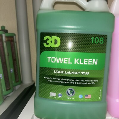 #ad Micro Fiber Laundry Soap 3D Towel Kleen 108G01 Microfiber Towel Detergent $45.00