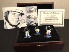 Parnelli Jones Gmp 3 Car Offy Dirt Race Car Set 143 Scale Lmt Edition Wood Box