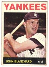 Johnny Blanchard 1964 Topps # 116 NY Yankees