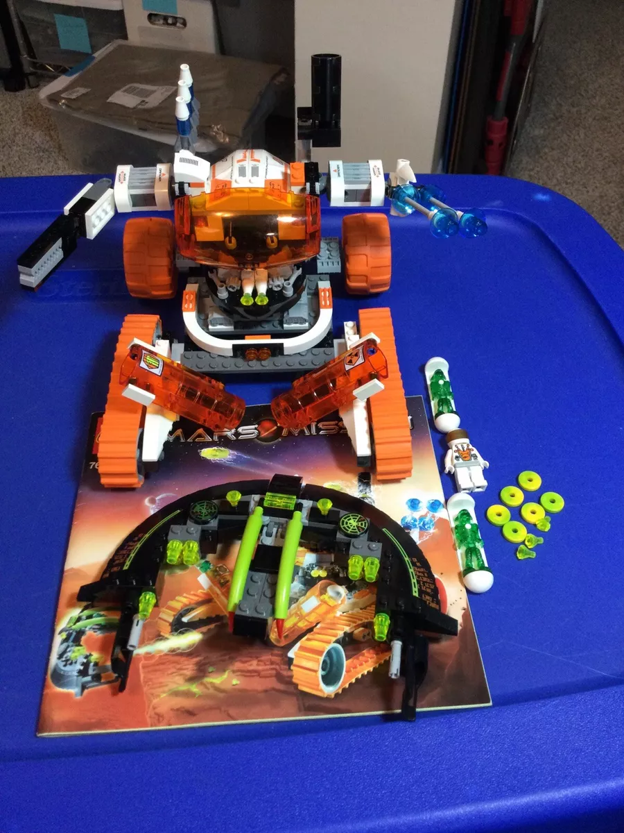 Space Mars Mission MT 51 Claw Tank Ambush Lego 7697 W instructions