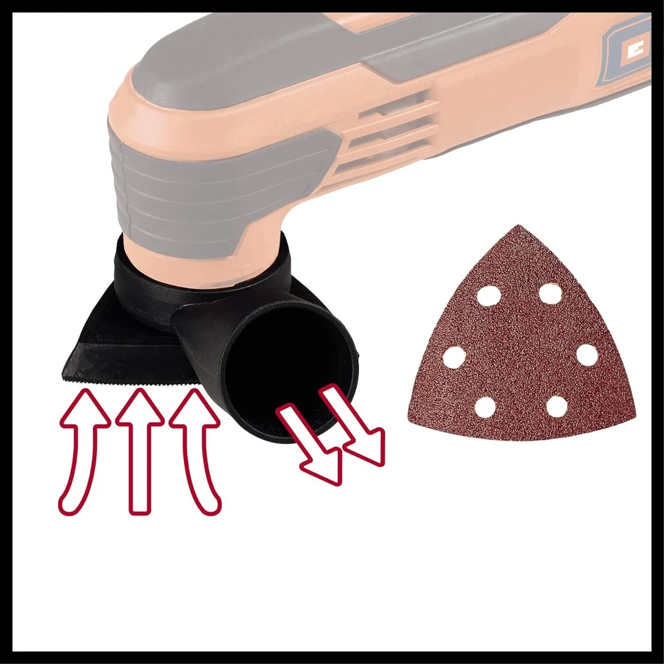 Einhell Multifunktionswerkzeug TC-MG 250 CE inkl. Aufsätze Säge 250 W - Bild 3 von 4