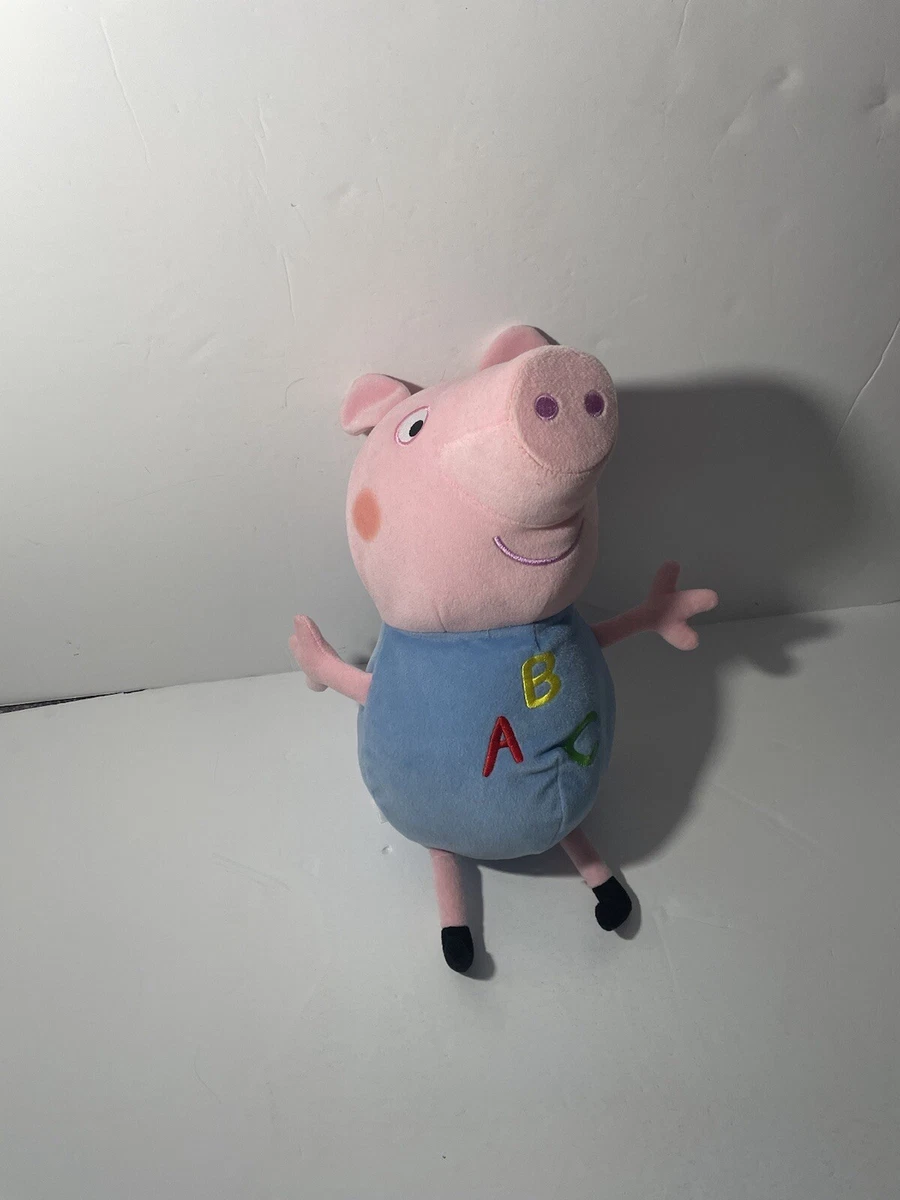 Talking george on sale pig plush