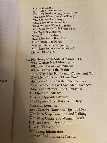 Why Men Don't Listen And Women Can't Read Maps by Allan And Barbara Pease Book - Picture 11 of 12
