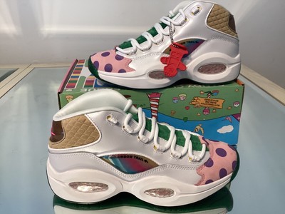 Reebok Question Mid X Candy Land White Pink Men s Size 9.5 GZ8826
