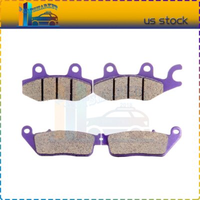 Carbon fiber Fr&R Brake Pads for 2005 2007 2006 2008 Daelim Roadwin FA196 FA197