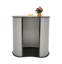 Portable Lightweight Tradeshow Podium Lectern Pulpit Economy Event Party Table