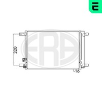 Era Kondensator Klimaanlage Mit Trockner FüR Vw Passat Variant 3G5 Skoda