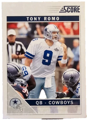 Tony Romo Football SCORE Sports Trading Cards