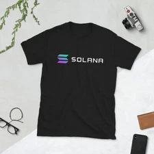 Solana Blockchain Ecosystem Short-Sleeve Unisex T-Shirt FREE US SHIPPING