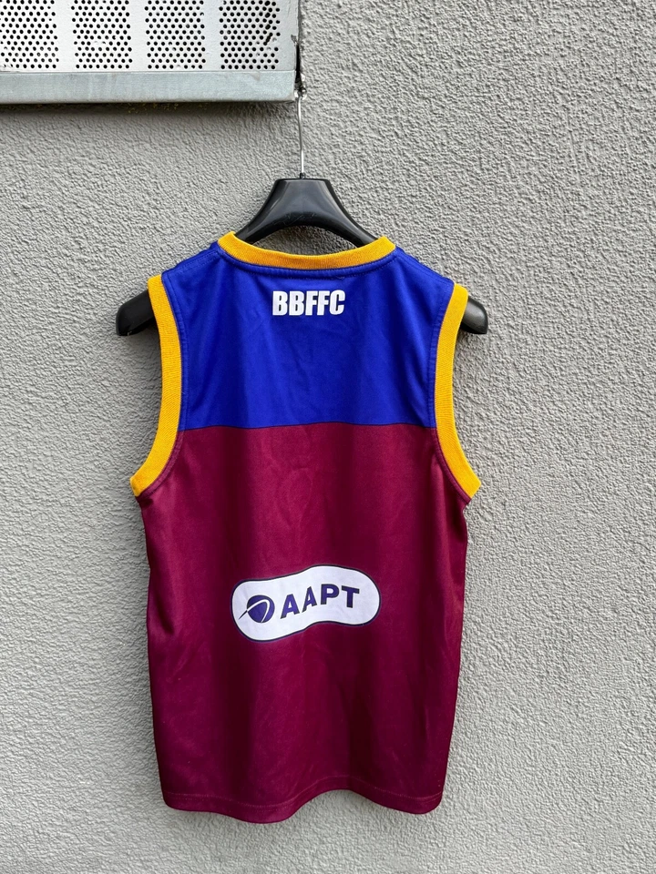 AFL Footy Football Brisbane Lions 2004 Russell Athletic AAPT - Image 4 of 4