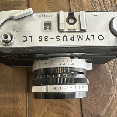 Olympus 35 LC Vintage Rangefinder Camera with 42mm f/1.7 G.Zuiko