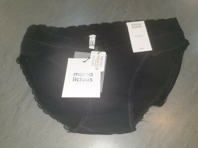 Mamalicious Jersey 2er Pack Slips Slips Umstandsslips - Größe S/M UK 8-10