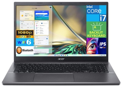 Acer Aspire 5 A515-57-713P 15.6'' Laptop FHD Intel i7-1255U 32GB 1TB SSD W11H