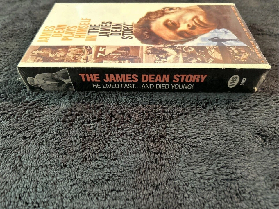 James Dean Plays Himself In The James Dean Story VHS 1990-sealed Foto 4 de 4