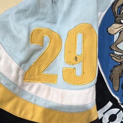 Rare Lot 29 Looney Tunes Varsity Jacket Bugs Bunny Daffy Duck Snap