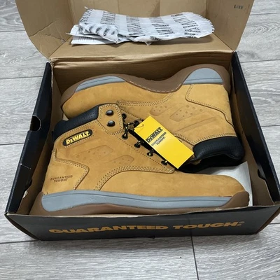 Dewalt DWF60074-103 Bolster Honey Safety Boots, Size 11 UK/45 EUR BNWT - Image 1 of 4