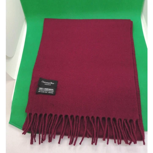 Foulard/châle CHRISTIAN DIOR bordeaux