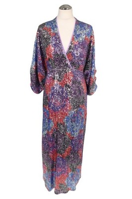 Diane von Furstenberg Damen Kleid Gr. 36 (S) Mehrfarbig NEU Maxikleid Dress