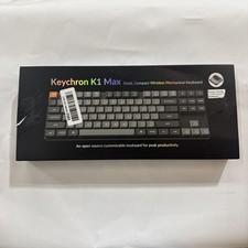 Open Box Keychron K1 Max Wireless Mechanical Keyboard Red Gateron Switch