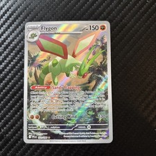 Pokémon Flygon 101/094 Me02: Phantasmal Flames Illustration Rare Full Art Holo