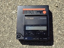 Sony D-555 Discman CD Player 1989 Japan Vintage