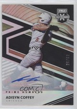 2020 Elite Extra Edition Prime Numbers B Signatures 26/62 Adisyn Coffey Auto 0bz