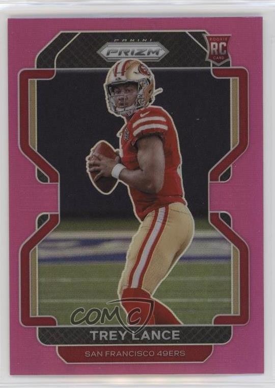 2021 Panini Prizm Rookie Pink Prizm Trey Lance #333 10il