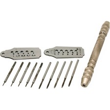 Tap & Die Screw Plates & Pin Vise Cut Threads...