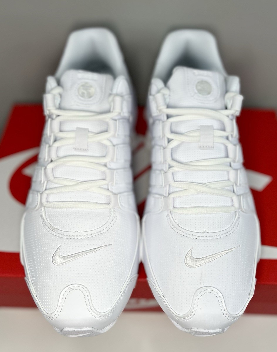 NEW Nike Shox NZ 'Triple White' | Men Sizes 7 - 14 | 378341-128 | eBay