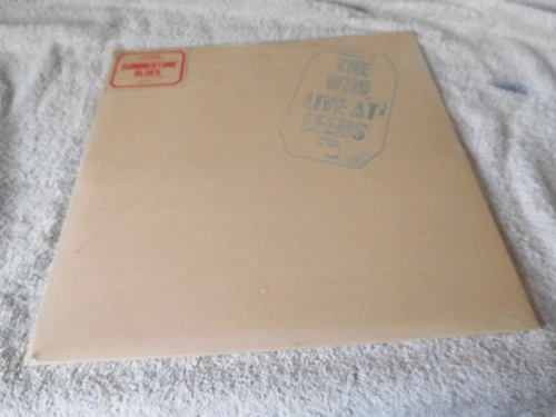 The Who ~ Live at Leeds - DECCA # DL-79175 - SEALED with hype sticker  from 1970