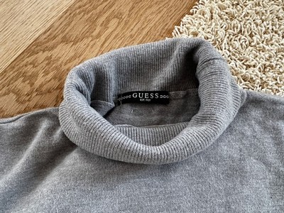 Guess Damen Pullover Rollkragenpullover grau Gr. XS 