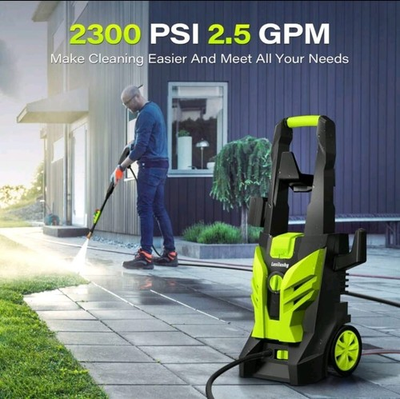 #ad High Pressure Washer 2.5 Gallons Per Minute Power Includes 4 Quick Connect Noz $199.00