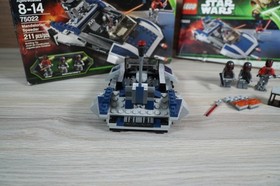 LEGO Star Wars 75022 Mandalorian Speeder 100% Complete Darth Maul Super Commando