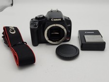Canon EOS Rebel XSi DSLR Digital SLR Camera Body Only w/ Battery Charger Strap