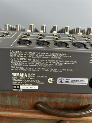 Yamaha MX200 Mixing Console Power Tested | eBay