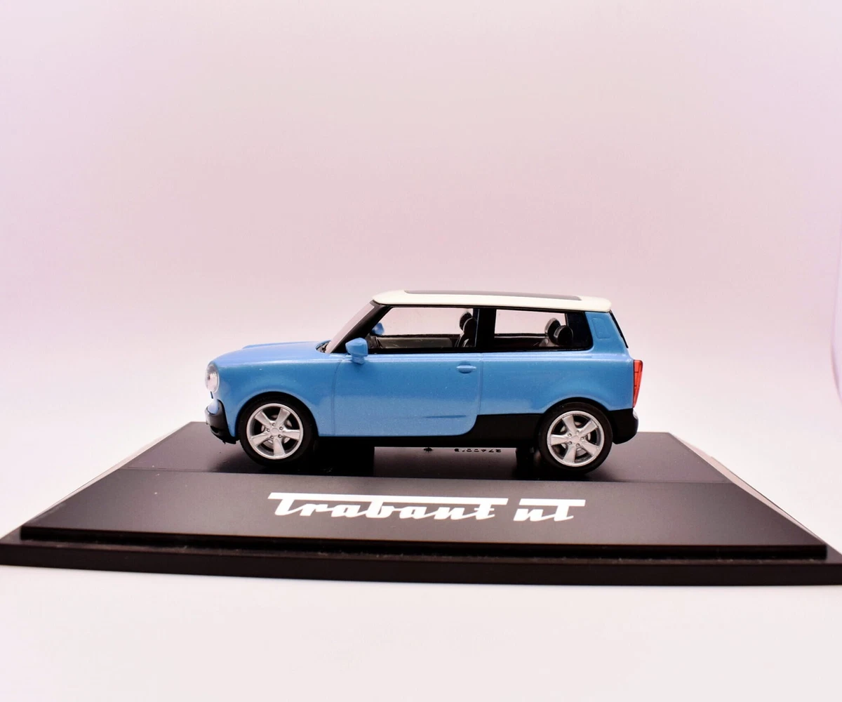 Voiture Miniature Trabant 601 1989 Gris - Marque Vitesse échelle 1/43 - En Boîte D'origine