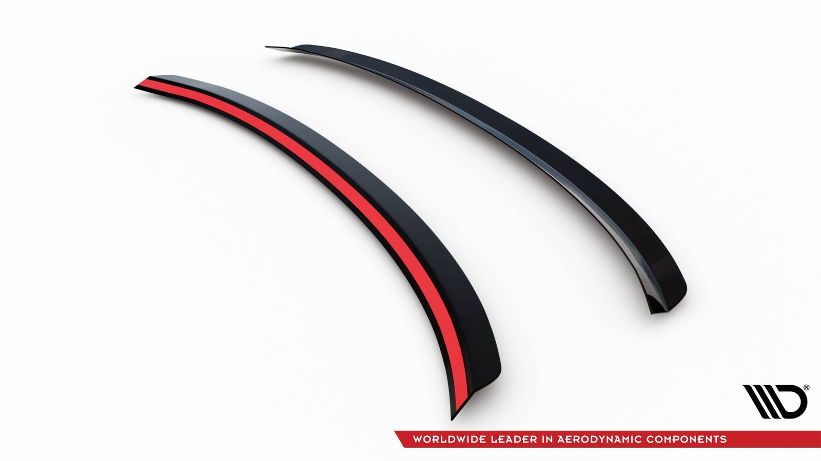 Extension de spoiler Audi A8 D4 Maxton finition gloss black premium