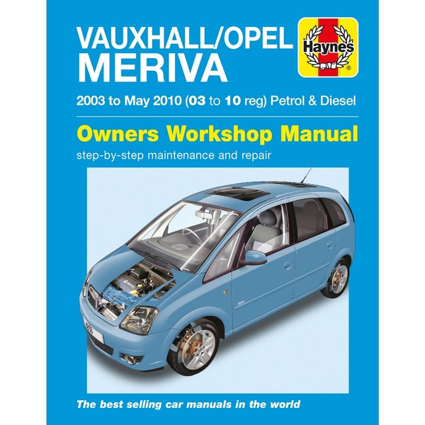 Opel Meriva Vauxhall 2003-05.2010 Benzin Diesel Werkstatthandbuch Haynes-image