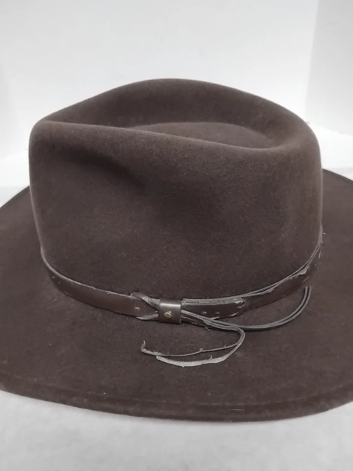 Sombrero Fedora Scala 100% Lana Extra Grande Banda Marrón Necesita Reemplazo Ver Fotos Foto 4 de 4