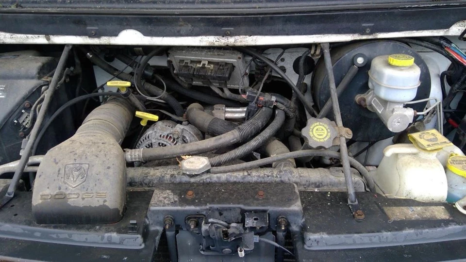 Driver Left Headlight Fits 98-03 DODGE 1500 VAN 1225536 - Image 2 of 4