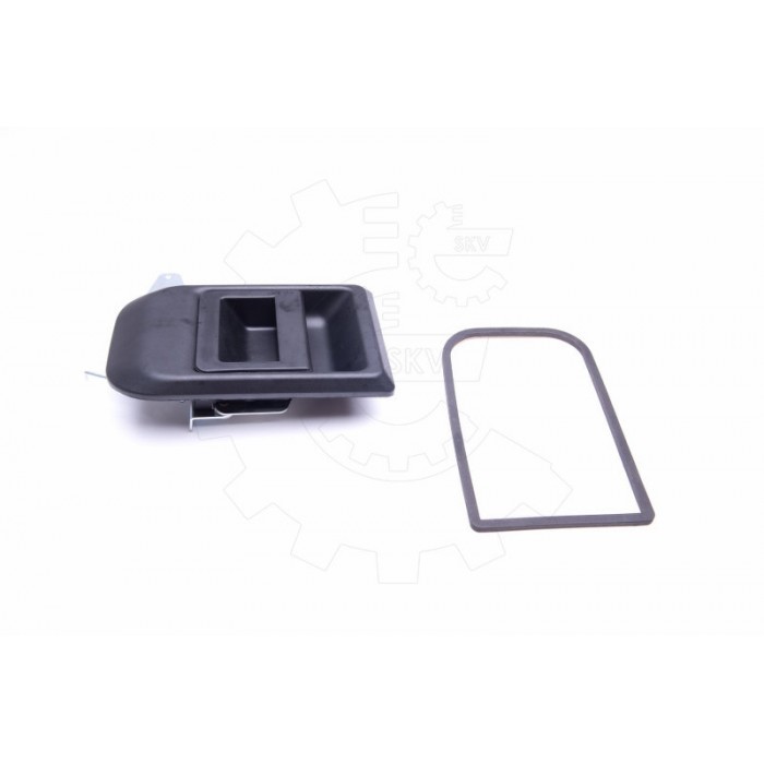 Poignée porte battante arrière Iveco Daily 3 4 mécanisme 08322987 en ABS noir