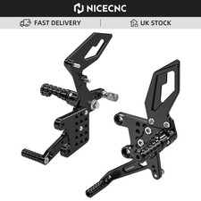 For Suzuki GSX-R750 K1 K2 K3 K4 K5 CNC Racing Rear Sets Footrest Set 2000-2005