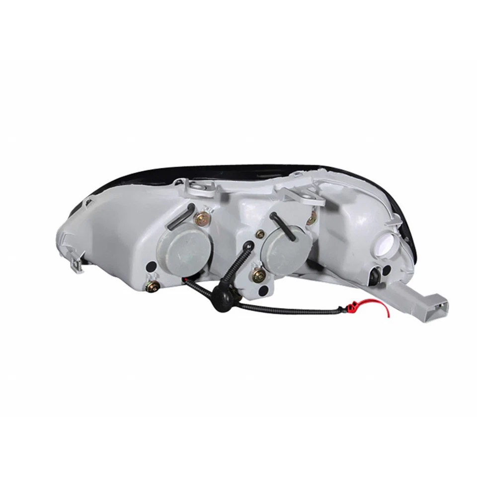 ANZO For Honda Civic 1996 1997 1998 Projector Headlights w/ Halo Black Foto 2 de 4