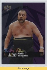 2024 Upper Deck Allure AEW Color Flow Blue Purple Eddie Kingston #CF-9 READ 0e3