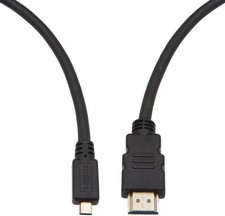 5M HDMI Type A to Micro HDMI Type D Gold Plated Cable V1.4 1440p 4K -5 Meter