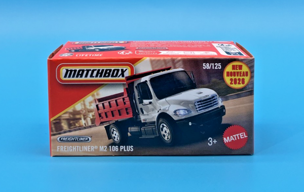 Matchbox Power Grabs 2026 - Freightliner M2 106 Plus - 58/125 - MB1585 JHP71 NEW-image