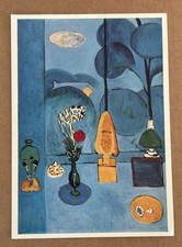 Matisse Postcard The Blue Window 1911 Moma Mrs J D Rockefeller Jr Crisp Unposted
